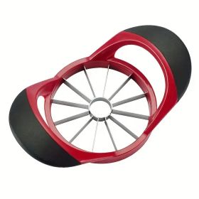 Apple Slicer Corer, Stainless Steel Upgrade 12 Sharp Apple Slicer Large, Ergonomic Plastic Handle Non-slip And Easy To Hold, Kitchen Fruit Divider Rus