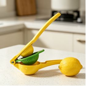 Heavy-Duty Metal Lemon Squeezer & Lime Juicer Manual Citrus Hand Press Fruit Extractor Kitchen