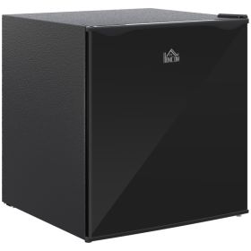 Mini Freezer Countertop, 1.1 Cu.Ft Compact Upright Freezer with Removable Shelves, Reversible Door for Home, Dorm, Apartment and Office, Black